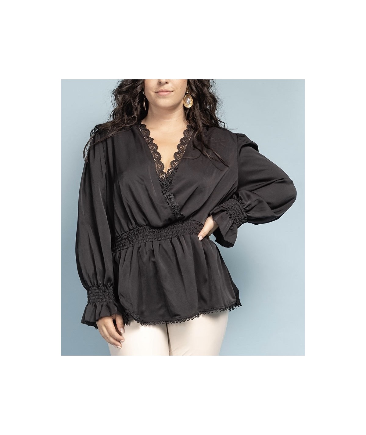 Blouse grande taille
