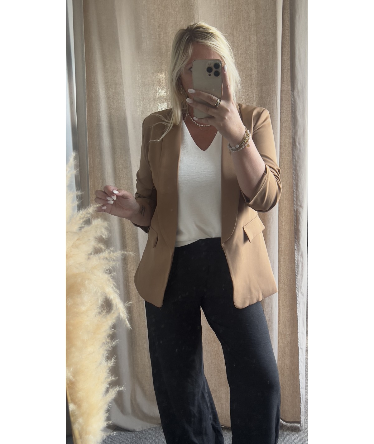 Blazer Olivia camel