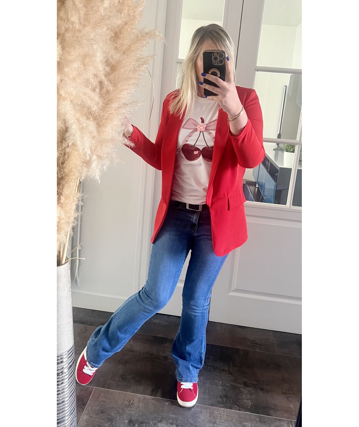 Blazer rouge