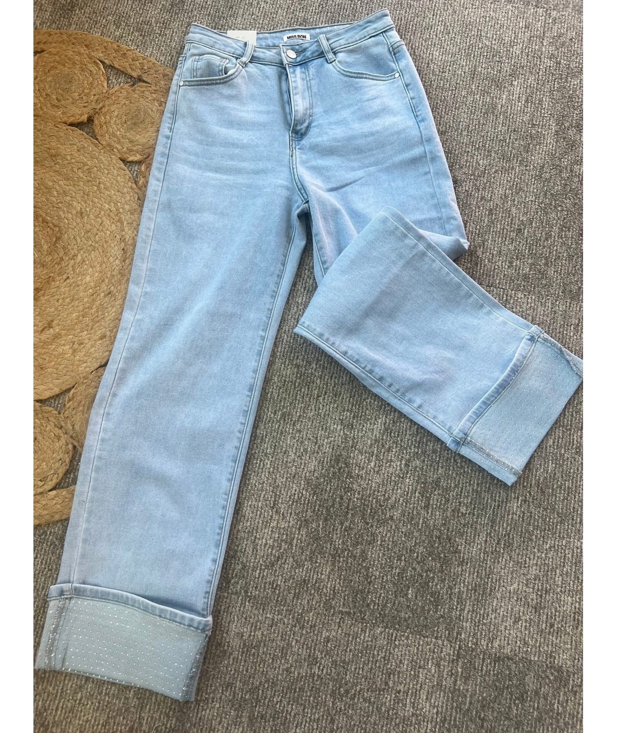 Jeans Céline à strass