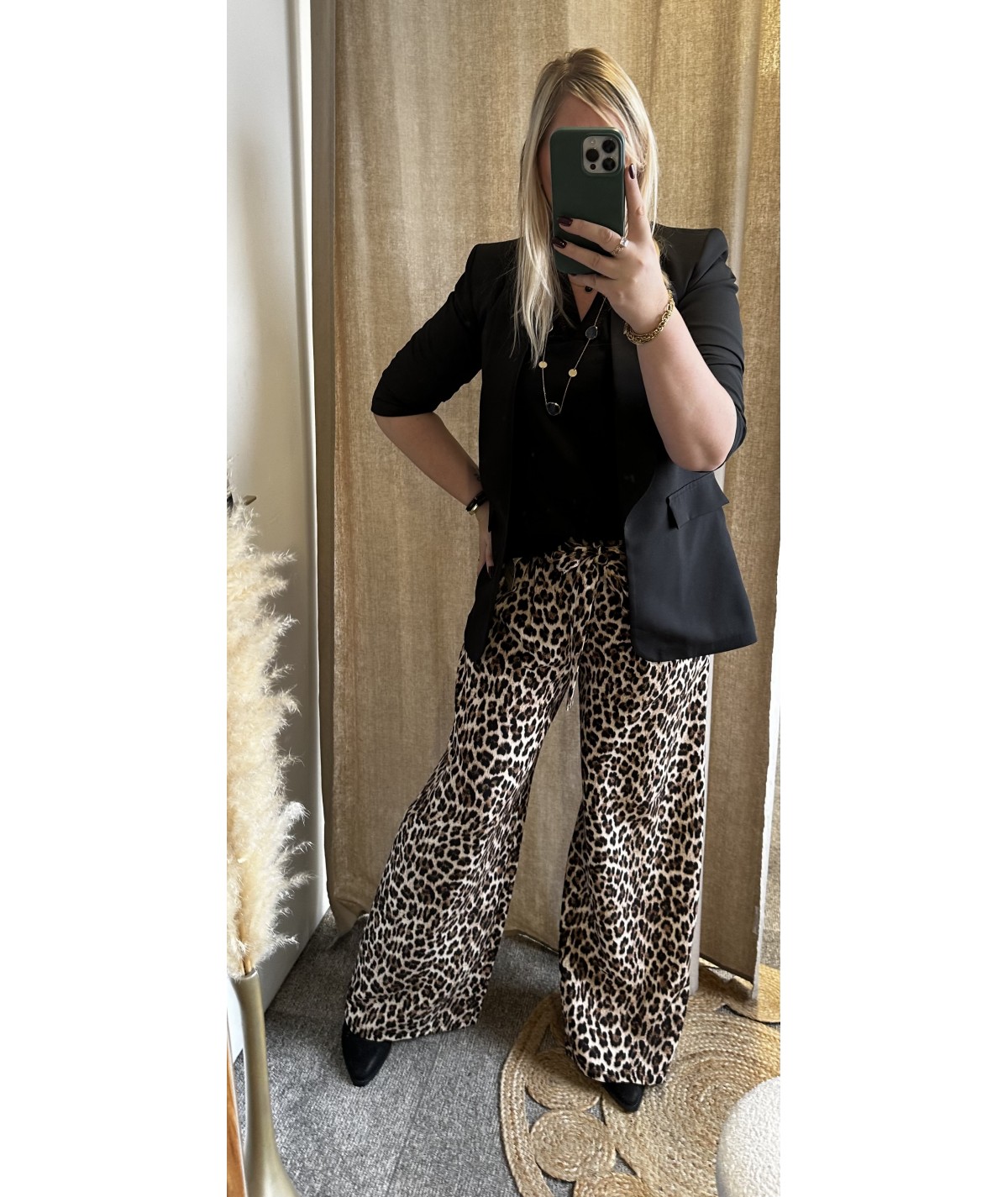 Palazzo cherry belle taille