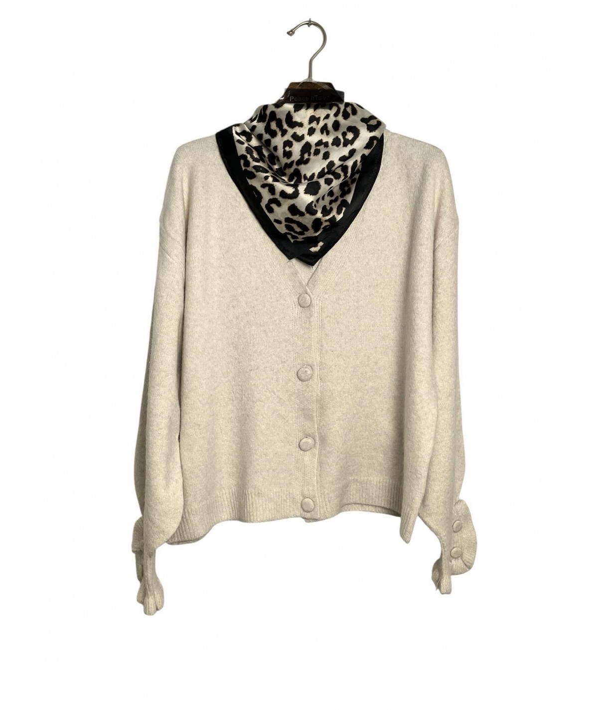 Gilet Abï et son foulard...