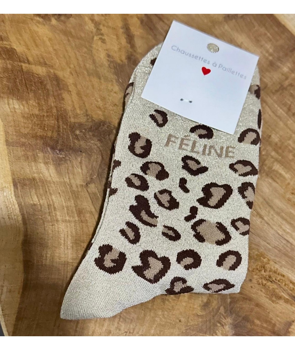 Chaussettes « Féline »