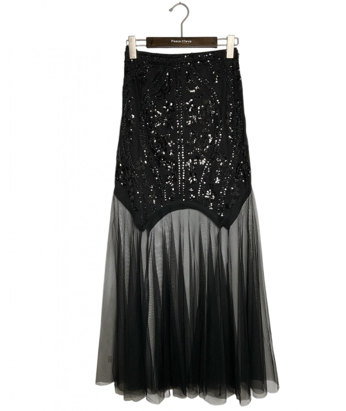 jupe tulle à sequins