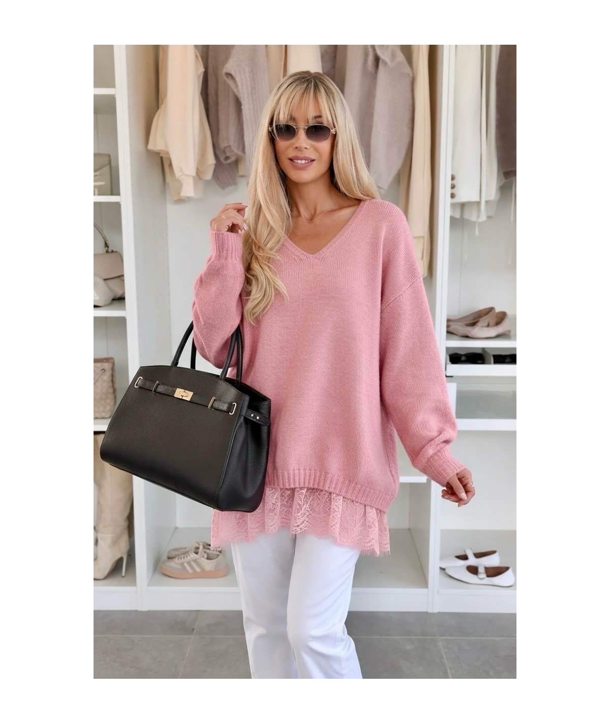 Pull Cyrielle dentelle