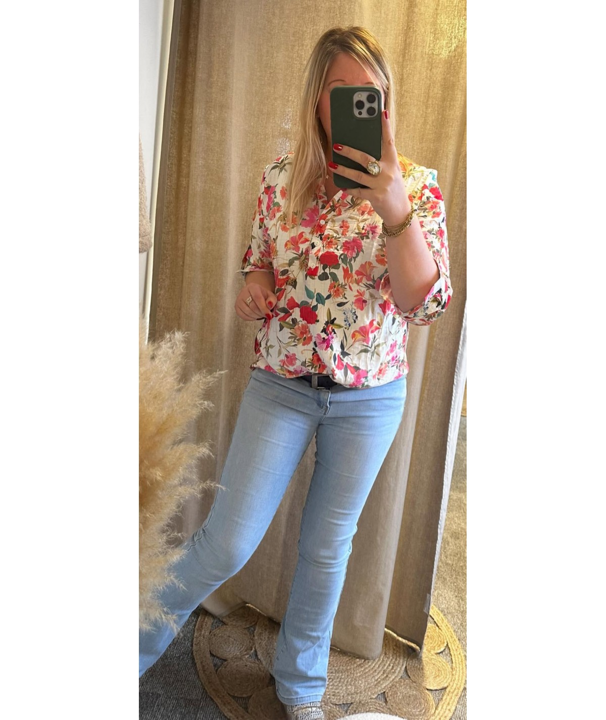 Blouse Caro belle taille