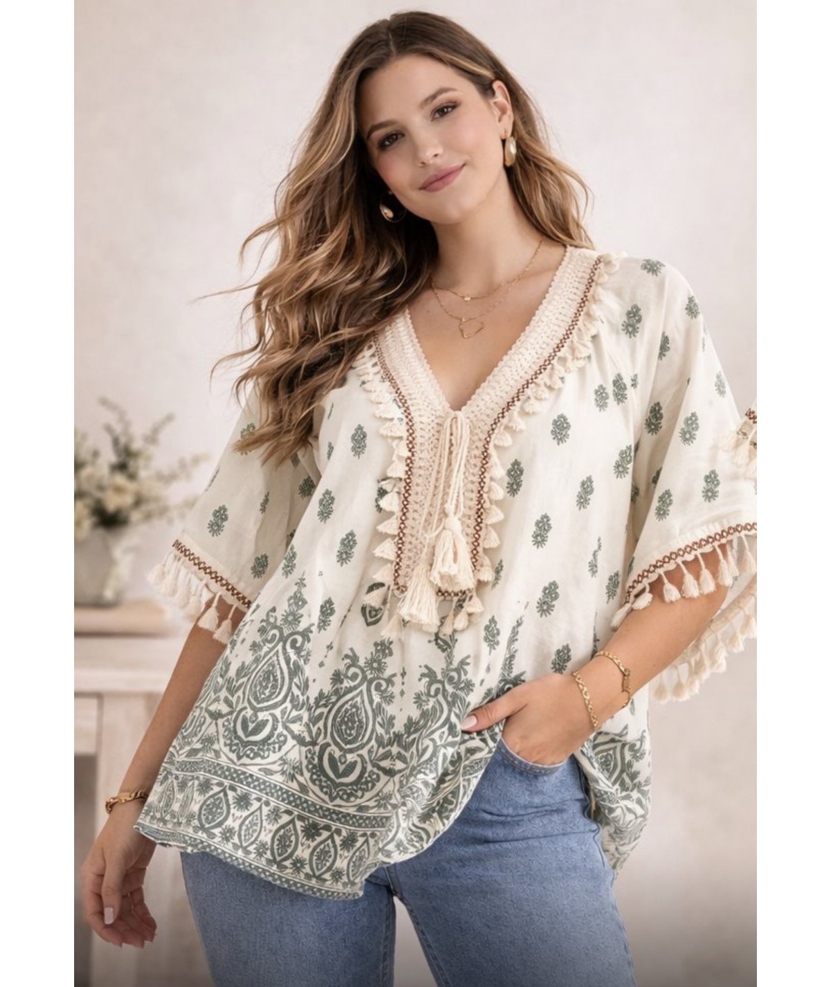 Blouse bohème Elise