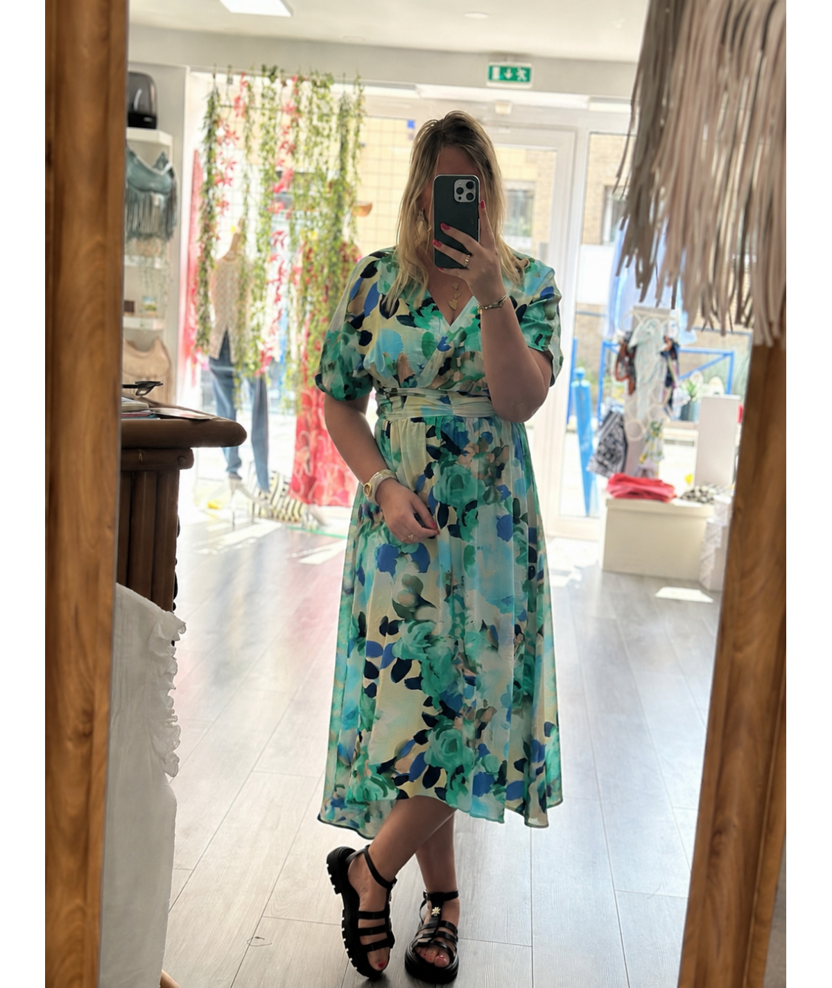 Robe longue Capucine