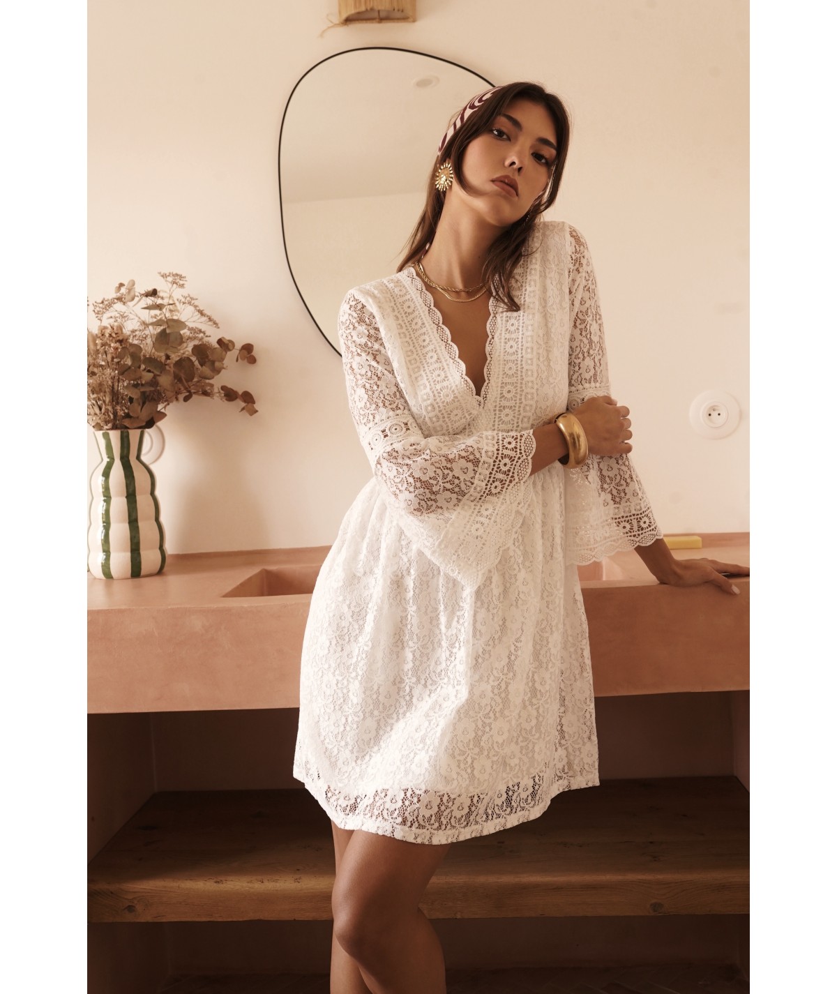 Robe Sandrine dentelle