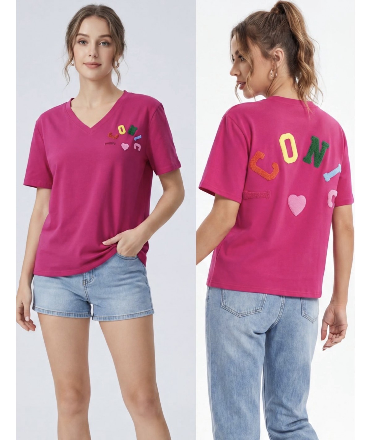 TEE shirt iconic rose