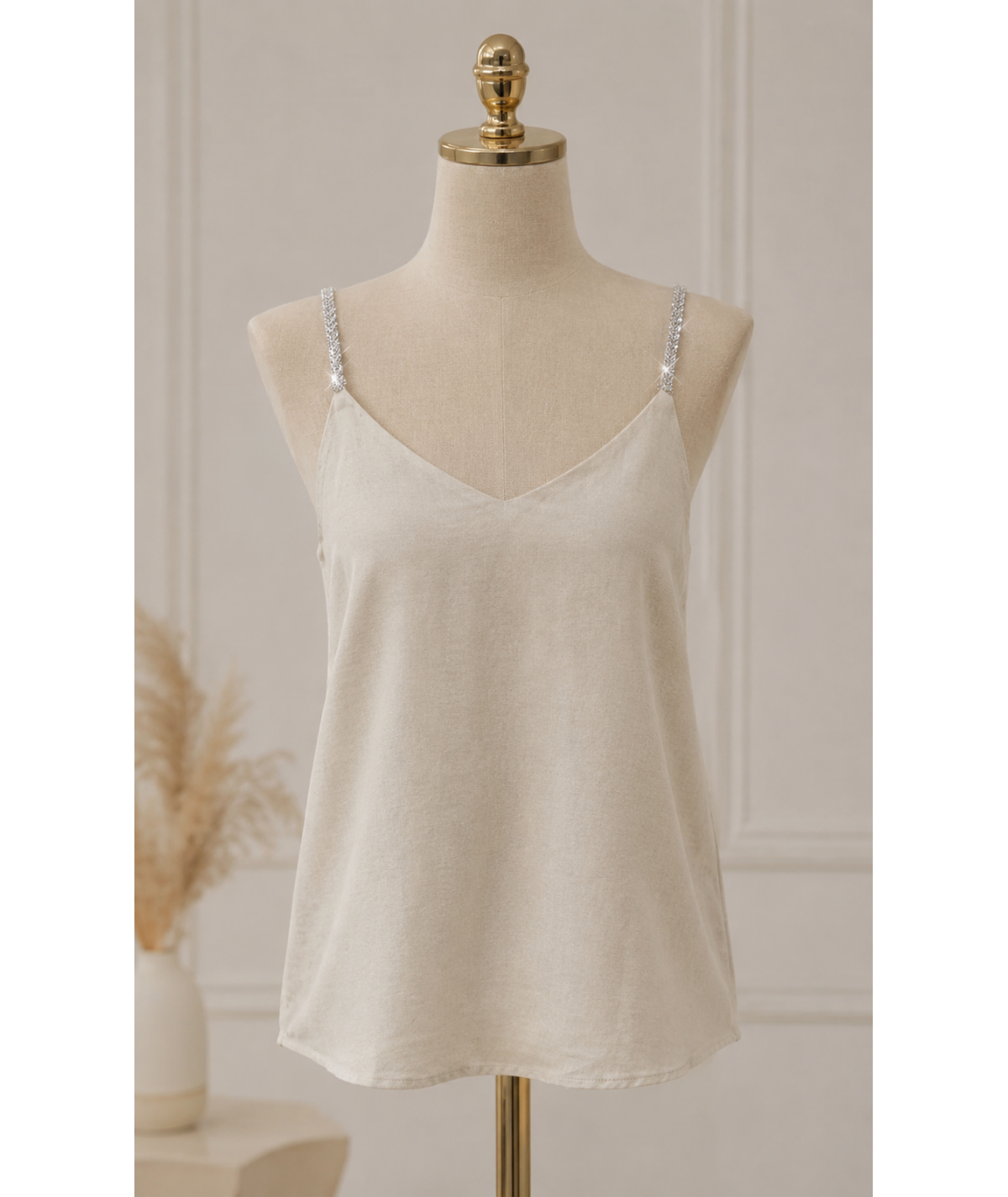 Top Zoé strass