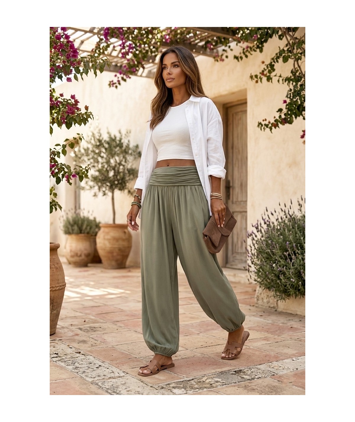 Pantalon large