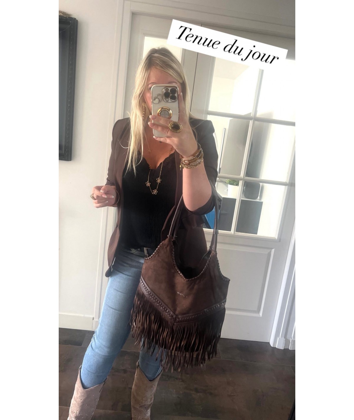 Blazer Nathalie Choco