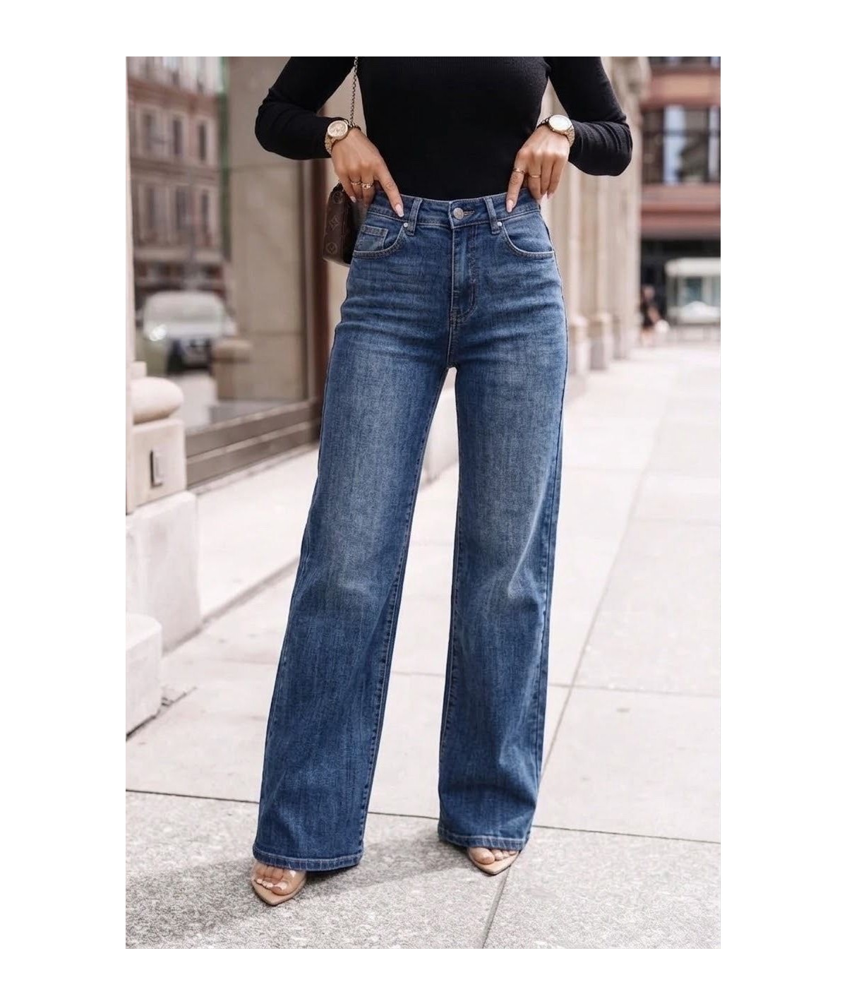 Jeans Lily wid leg